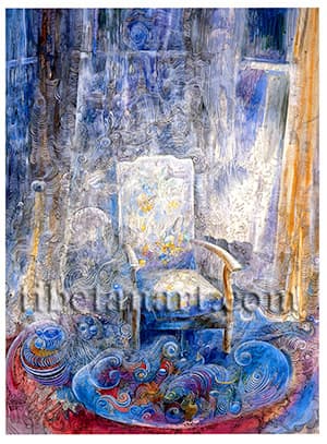 Blue Mood - Bedroom Chair At Samsara