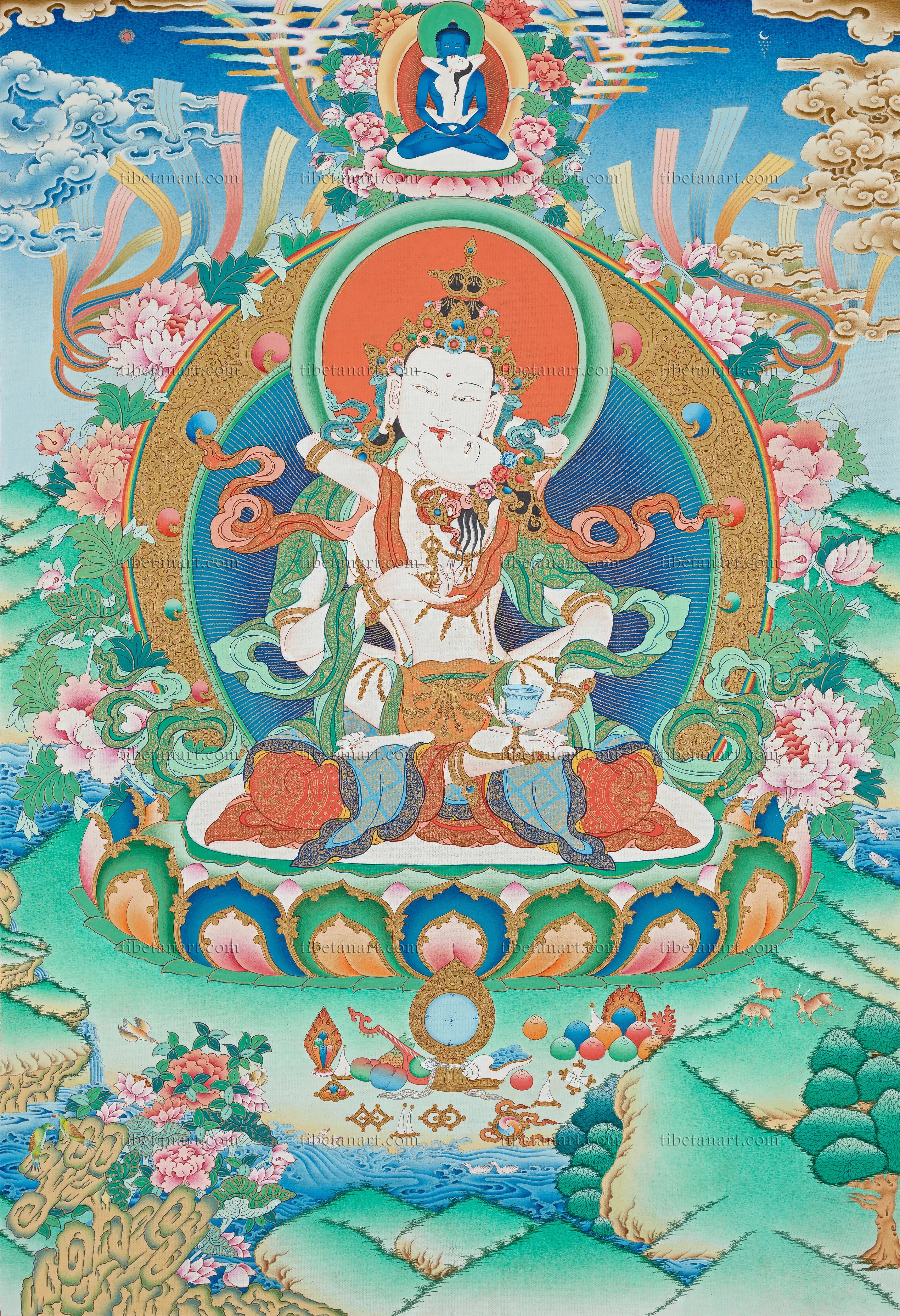 Vajrasattva and Consort