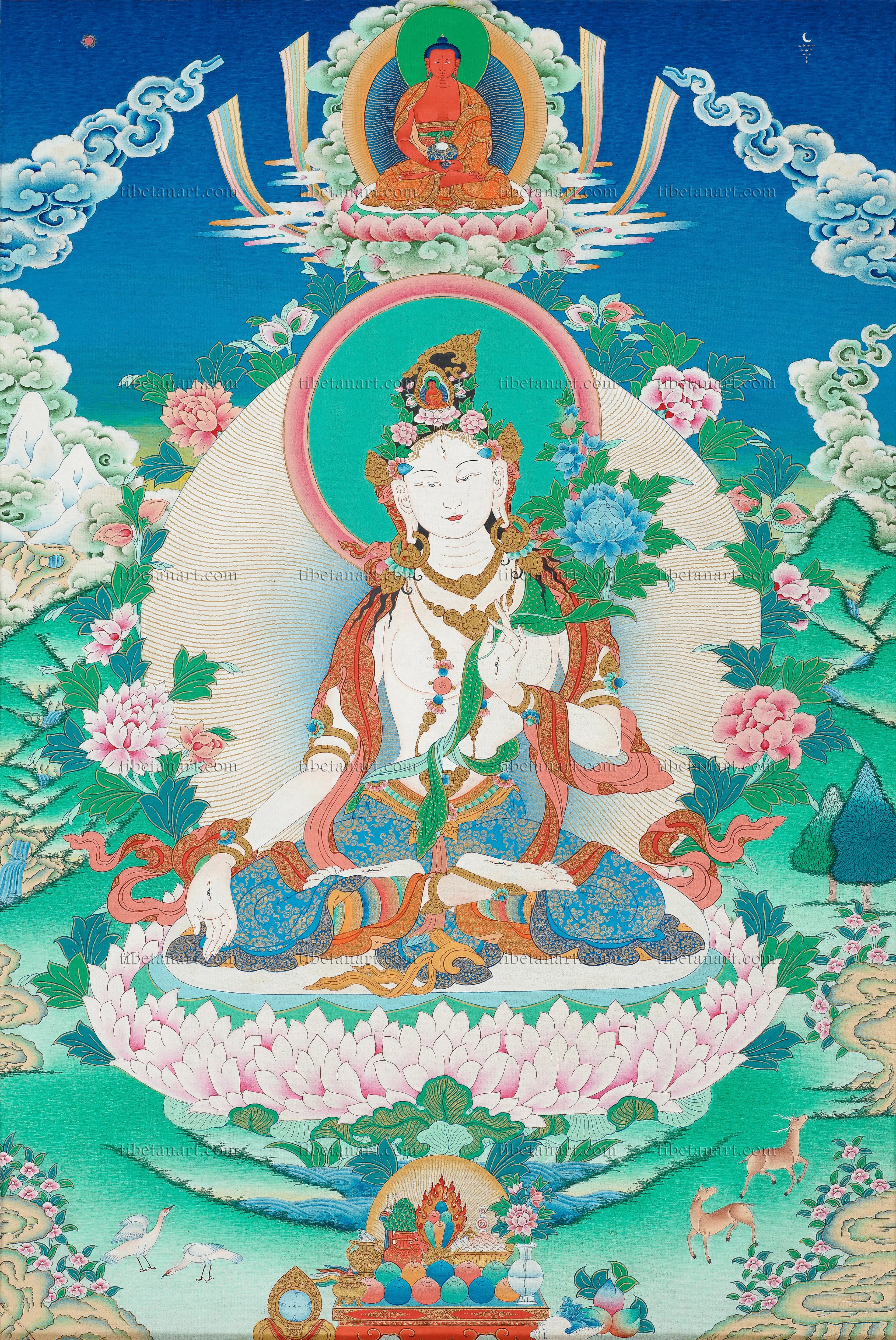 White Tara (Wish-Fulfilling Wheel)