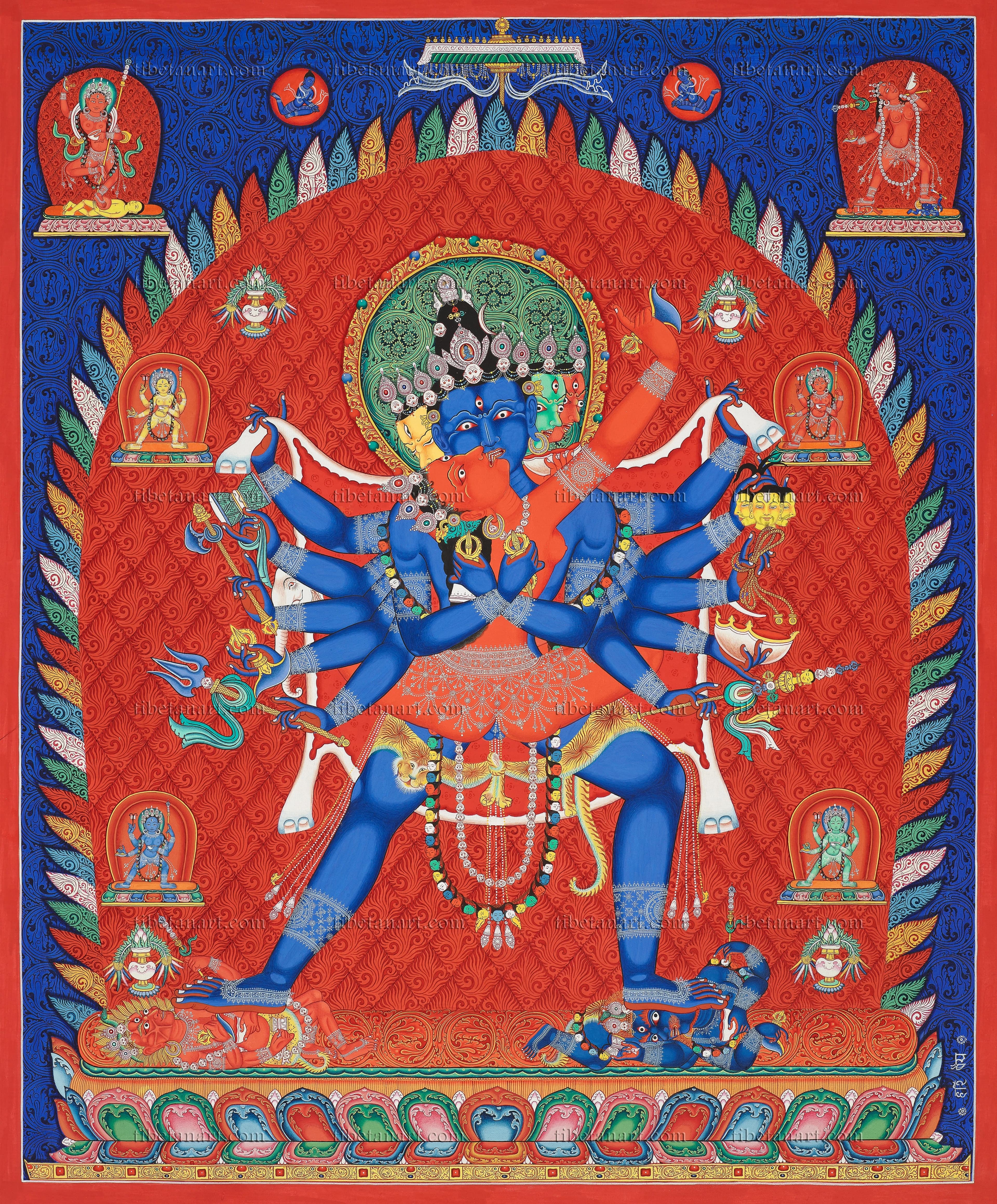 Twelve-Armed Chakrasamvara