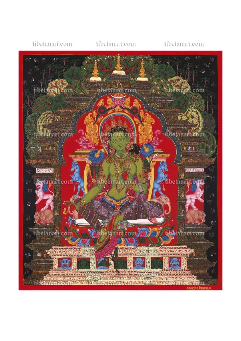 Green Tara (Khadiravani Tara)
