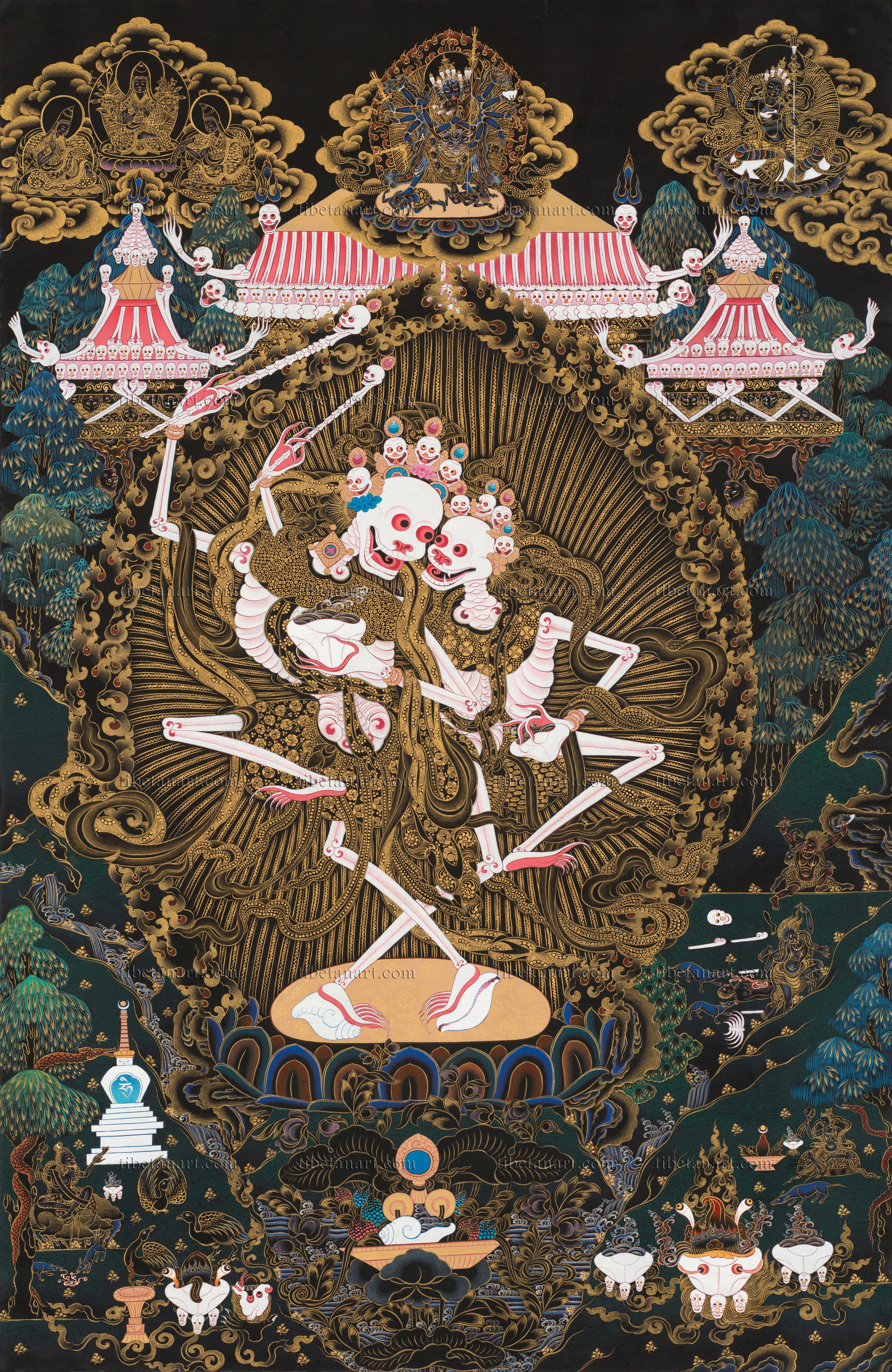 Citipati - 'The Dancing Skeletons'