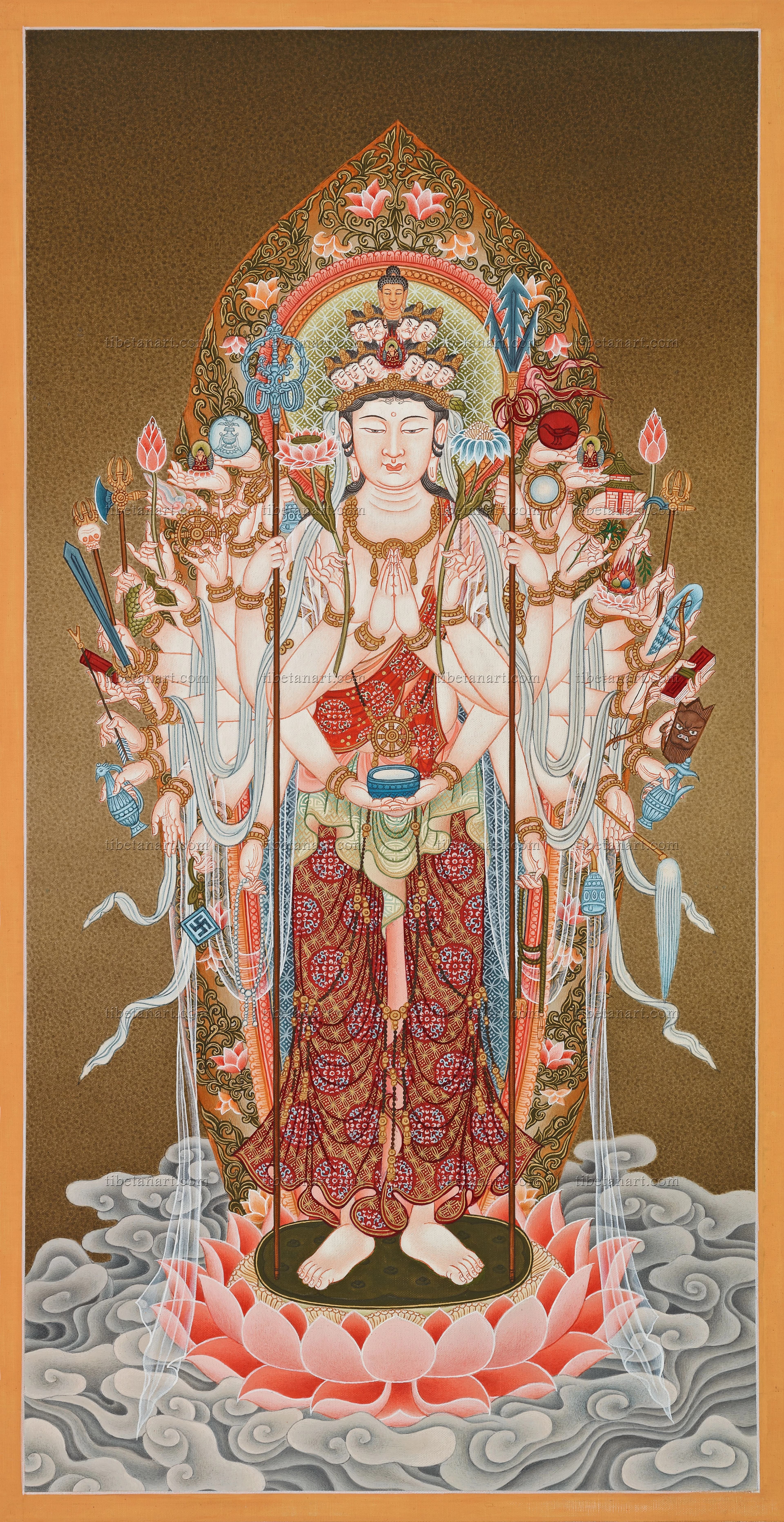 Forty-two Armed Avalokiteshvara