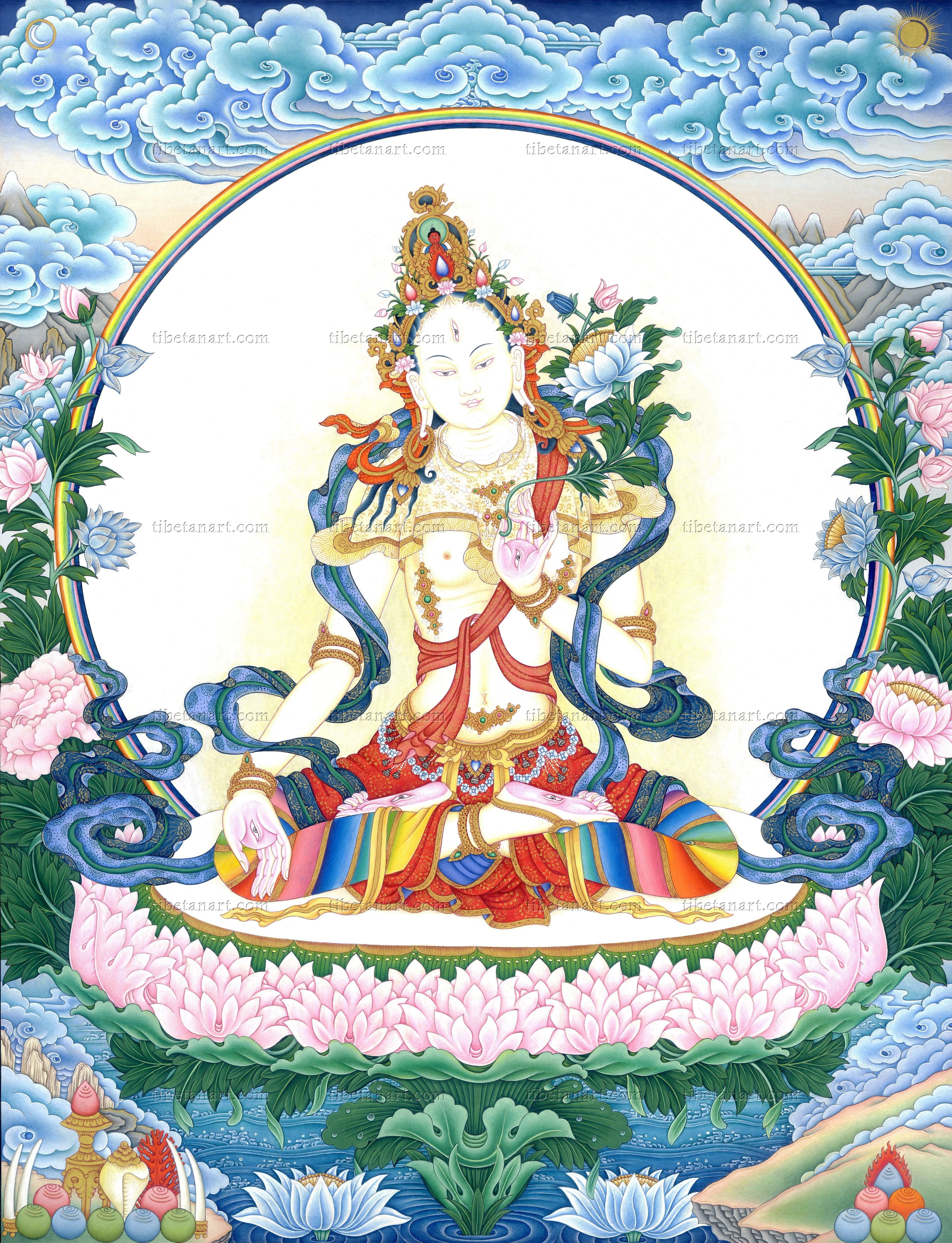 White Chintamani-Chakra Tara