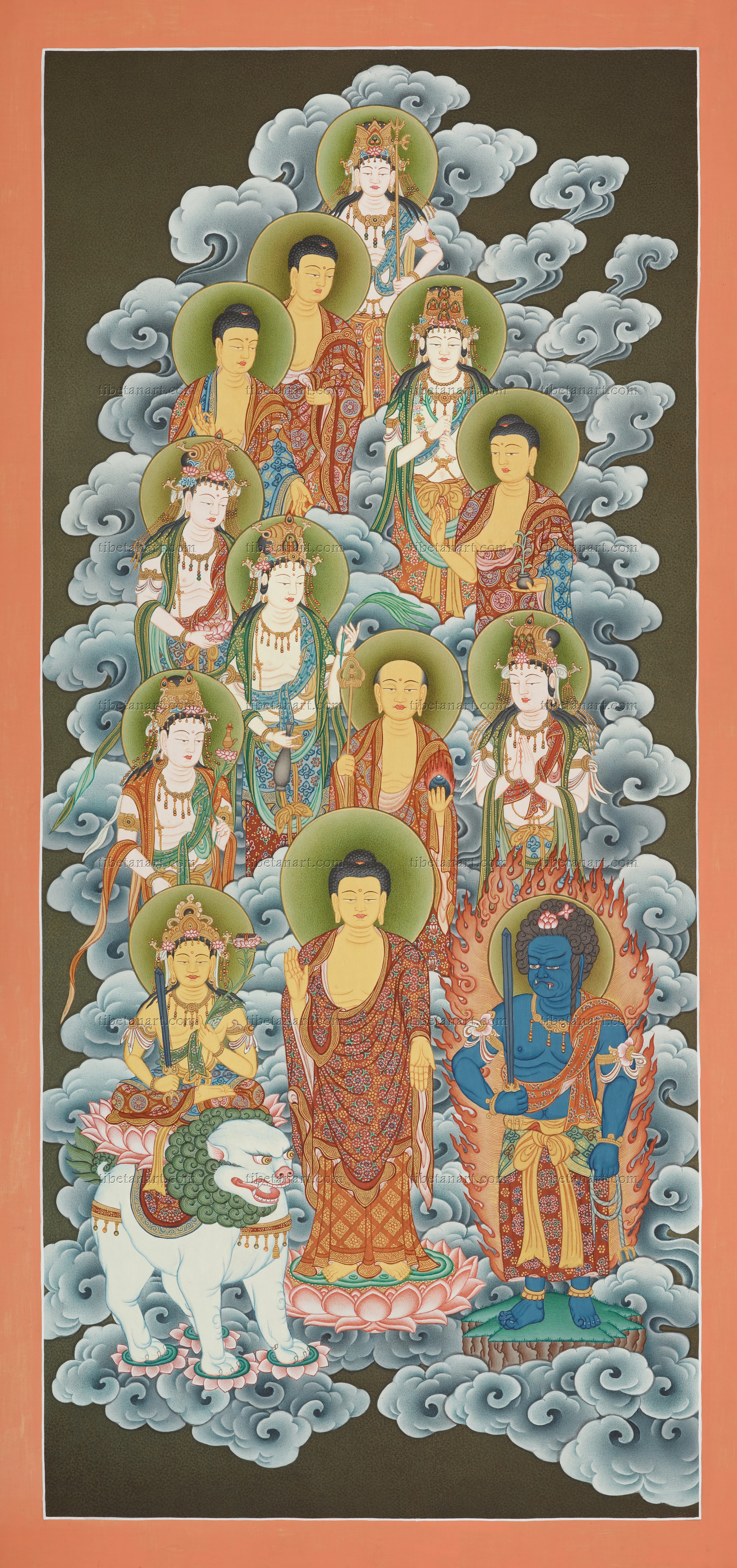 Thirteen Deities of the Shingon Tradition