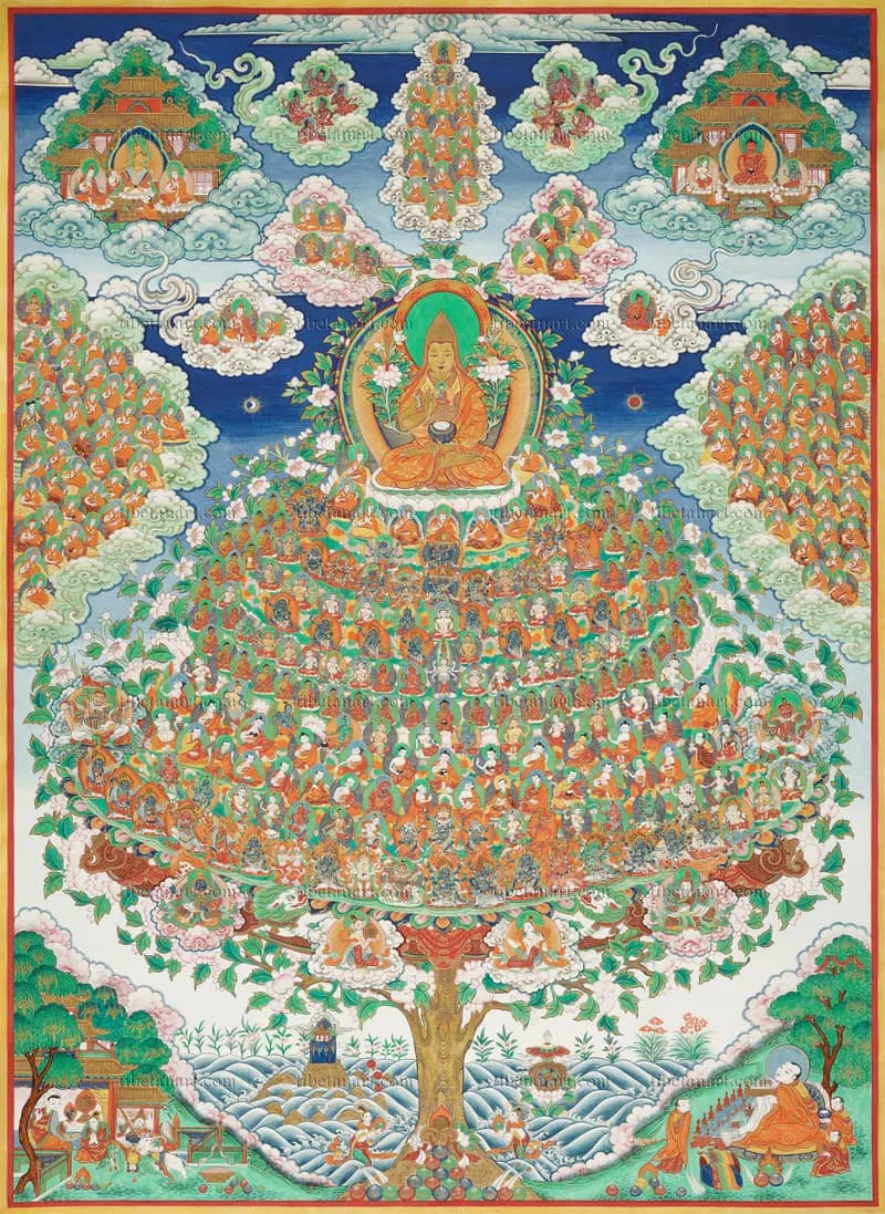 Gelugpa Refuge Tree
