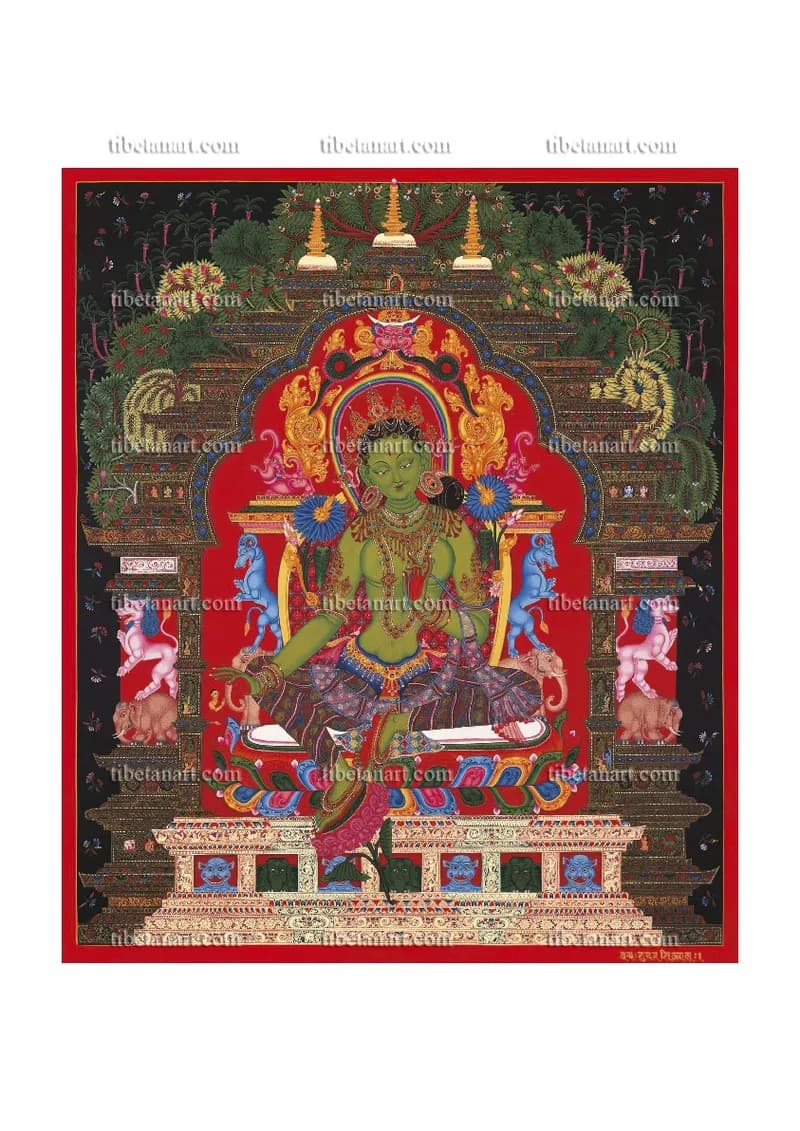 Green Tara (Khadiravani Tara)