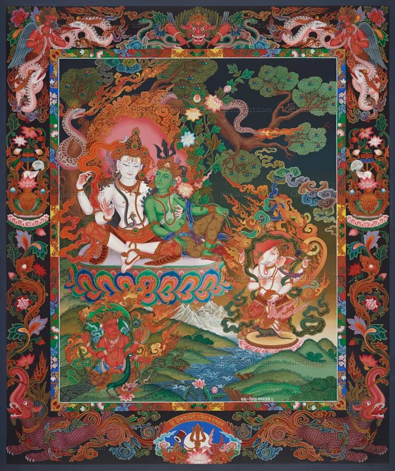 Shiva and Family (Shiva Parivar)