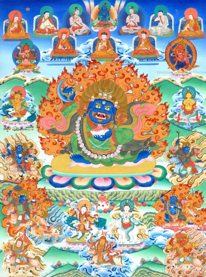 Dorje Bernagchen Lineage