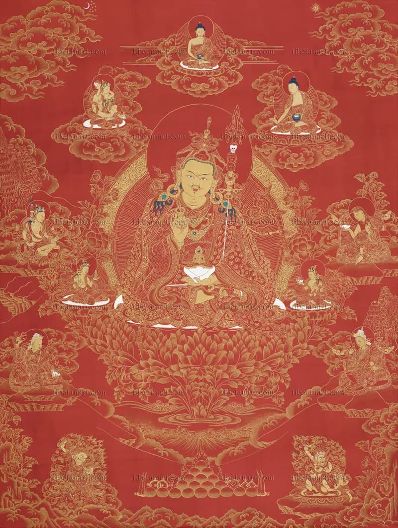 Padmasambhava and His Eight Manifestations